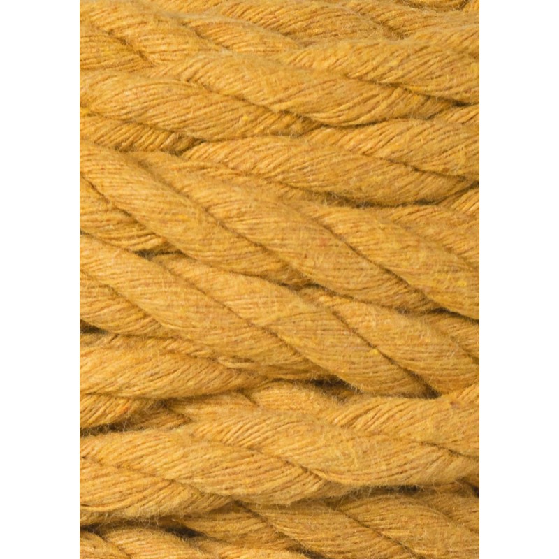 Mustard | Corde torsadée 3ply  9mm 100m | Bobbiny