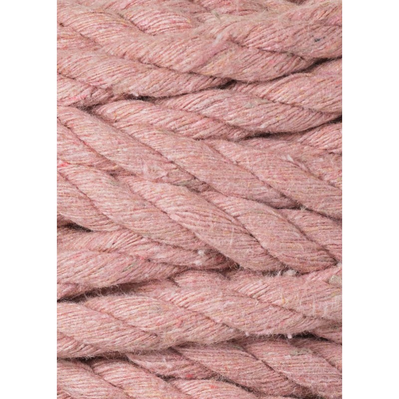 Blush | Corde torsadée 3ply  9mm 100m | Bobbiny