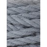 Steel 3ply macrame cotton rope 9mm 30m Bobbiny
