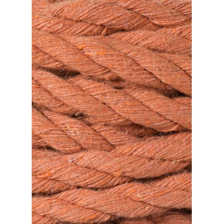 Terracotta Makramee-Schnur 3ply 9mm 30m Bobbiny