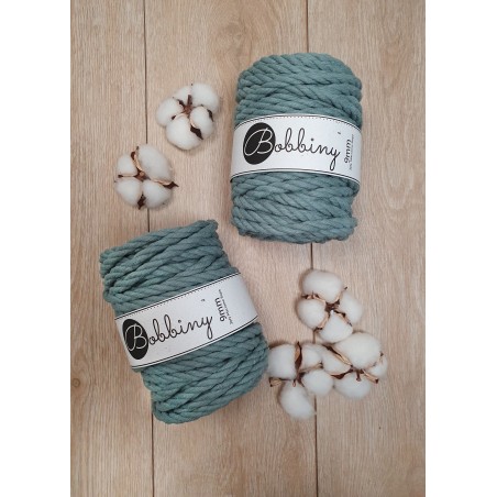 Laurel | Corde torsadée 3ply  9mm 100m | Bobbiny