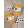 Musztardowy sznurek do makramy 3ply 9mm 30m Bobbiny