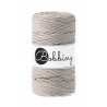 Perłowy sznurek do makramy 3ply 3mm 100m Bobbiny