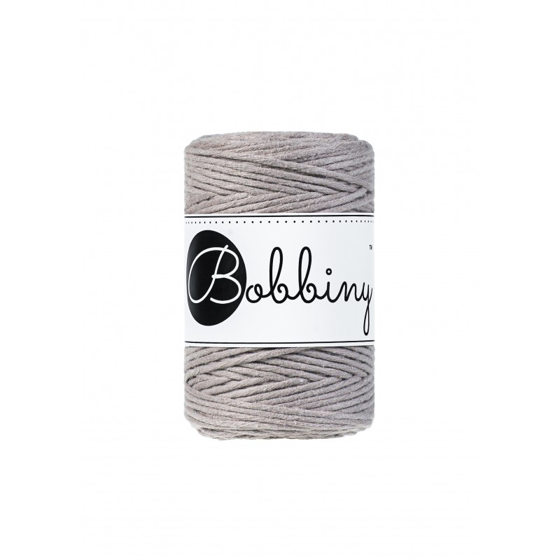 Pearl macrame cotton cord 1.5mm 100m Bobbiny