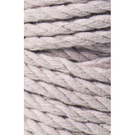 Perłowy sznurek do makramy 3ply 5mm 100m Bobbiny