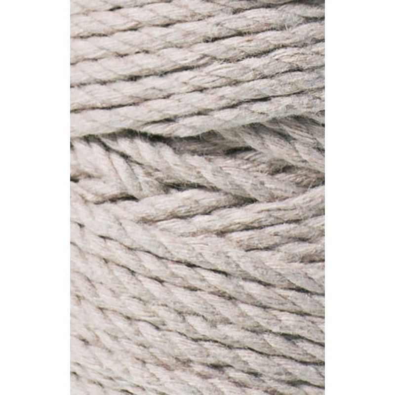 Pearl Makramee-Schnur 3ply 3 mm 100m Bobbiny