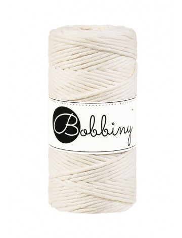 Natural Macrame Cord 3mm 100m - BOBBINY