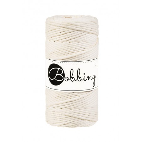 Natural Macrame Cord 3mm 100m - BOBBINY