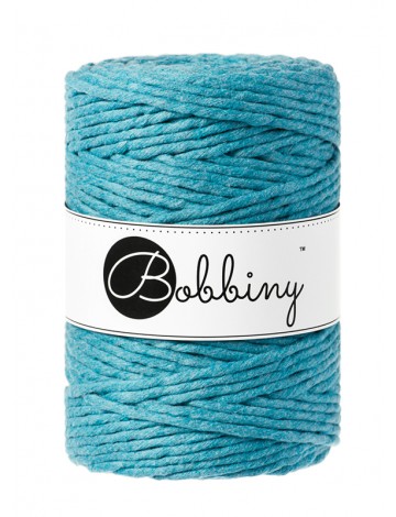 Teal Macrame Cord 5mm 100m - BOBBINY