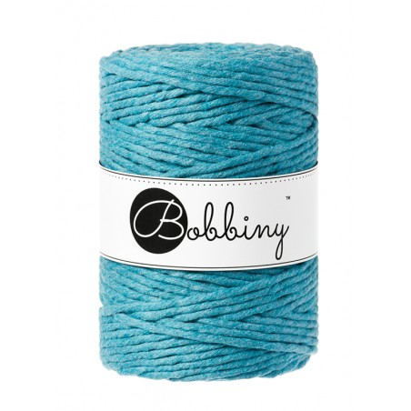 Teal Macrame Cord 5mm 100m - BOBBINY