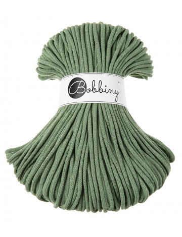 Eucalyptus green cotton cord 100m - BOBBINY