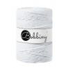 White Macrame Cord 5mm 100m - BOBBINY