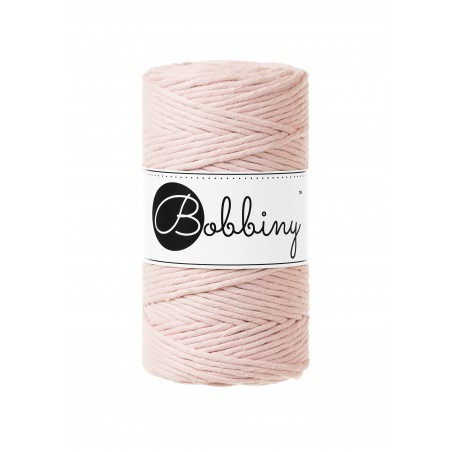 Pastelowy Róż bawełniany sznurek 3mm 100m| BOBBINY