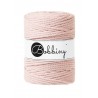 Pastel Pink | Corde torsadée 3ply 5mm 100m | Bobbiny