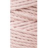 Pastel Pink Macrame Rope 3ply 3mm 100m | BOBBINY