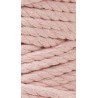 Pastel Pink | Corde torsadée 3ply 5mm 100m | Bobbiny