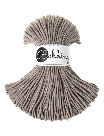 Coffee cotton cord 100m - BOBBINY