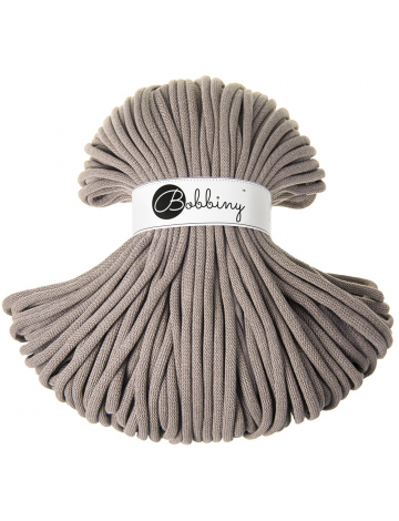 Coffee cotton cord 100m - BOBBINY