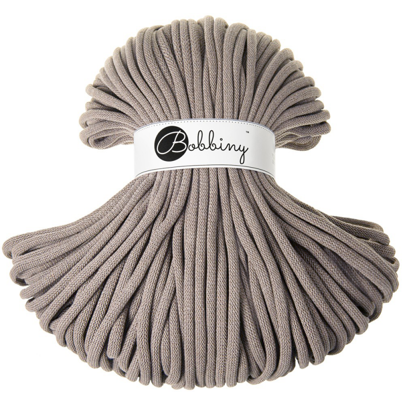 Coffee cotton cord 100m - BOBBINY