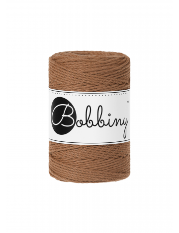 Karmelowy sznurek do makamy 3ply 1.5mm 100m | Bobbiny