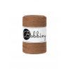 Caramel macrame cotton rope 3ply 1.5mm 100m | Bobbiny