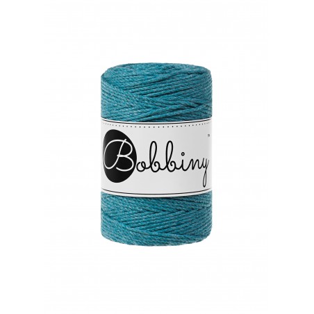 Teal | Corde torsadée 3ply 1.5mm 100m | Bobbiny