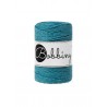 Teal | Corde torsadée 3ply 1.5mm 100m | Bobbiny