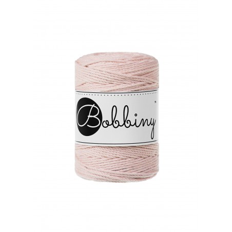 Pastelowy Róż sznurek do makamy 3ply 1.5mm 100m | Bobbiny