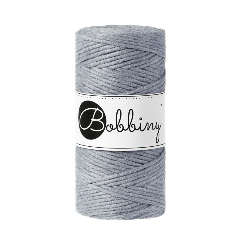 Steel | corde pour macramé 3mm 100m | BOBBINY