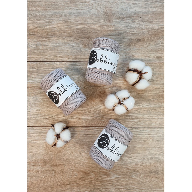Perłowy sznurek do makamy 3ply 1.5mm 100m | Bobbiny