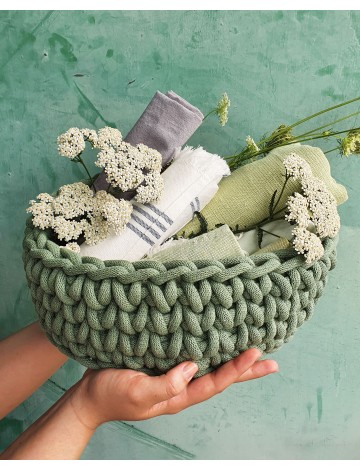 Jumbo Crochet Basket