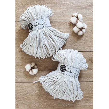 Off White cotton cord 5mm100m |BOBBINY