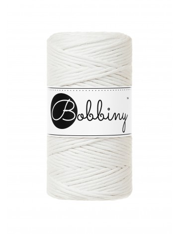 Off White Macrame Cord 3mm 100m | BOBBINY