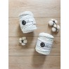Off White 3ply Macrame Rope 9mm 30m | BOBBINY