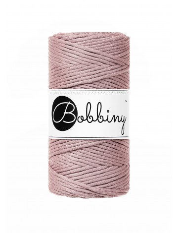 Mauve bawełniany sznurek 3mm 100m| BOBBINY