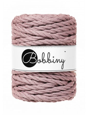 Mauve 3ply Macrame Rope 9mm 30m | BOBBINY