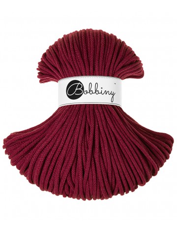Wine Red 5mm 100m  | BOBBINY Premium