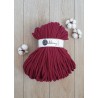 Wine Red cotton cord 9mm jumbo 100m | BOBBINY