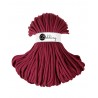 Wine Red cotton cord 9mm jumbo 100m | BOBBINY