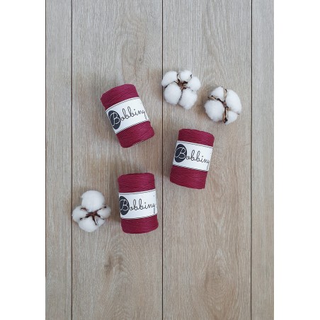 Wine Red 1.5mm 100m | BOBBINY Baby