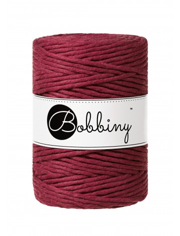 Wine Red Macrame Cord 5mm 100m | BOBBINY