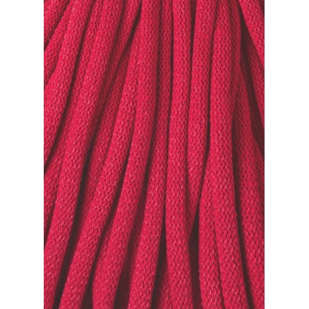 Classic Red Braided cord 9mm 100m Bobbiny