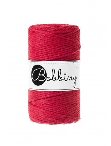 Classic Red Macrame Cord 3mm 100m