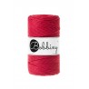 Classic Red Makramee-Kordel 3mm 100m Bobbiny