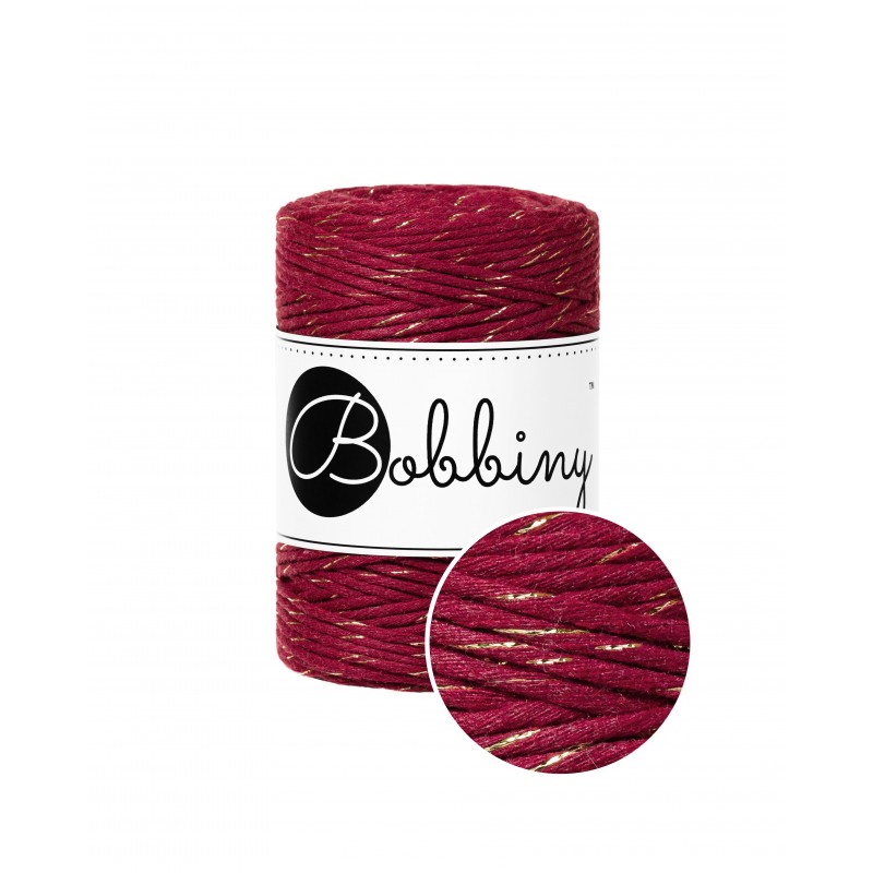 Golden Wine Red 1.5mm 100m | BOBBINY Baby