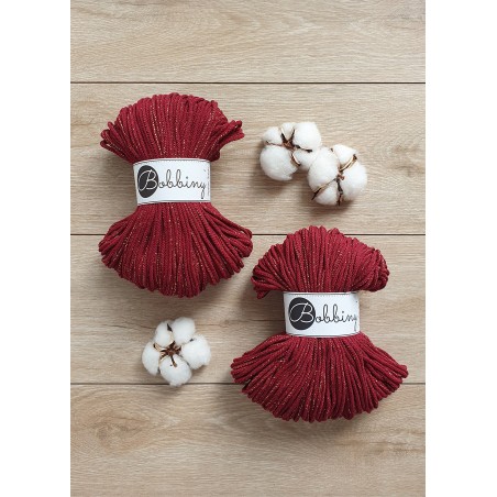 Off White Sznurek pleciony 3mm 100m | Bobbiny