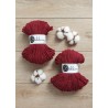 Golden Wine Red cotton cord 3mm 100m | BOBBINY