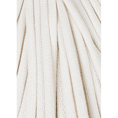 Off White cotton cord 9mm jumbo 100m | BOBBINY