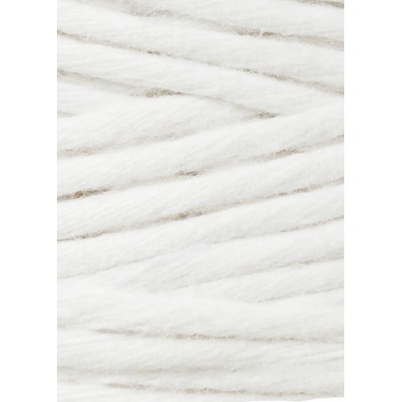 Off White single twist macrame cotton cord 1.5mm 100m | BOBBINY