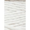 Off White macrame cotton rope 3ply 1.5mm 100m | Bobbiny